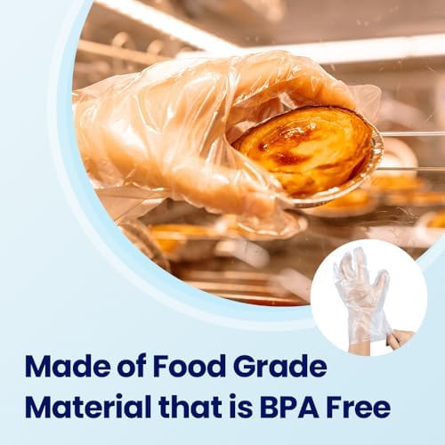 Cleanwrap Disposable Gloves LDPE BPA Free