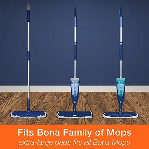 Bona Microfiber Pads 3-Pack for Multi-Surface Cleaning