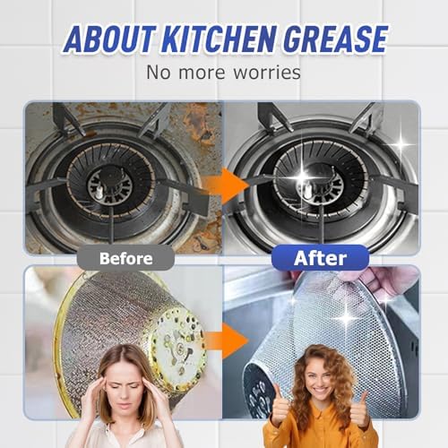 Heavy Oil Cleaner for Kitchen Surfaces 2025 Upgrade