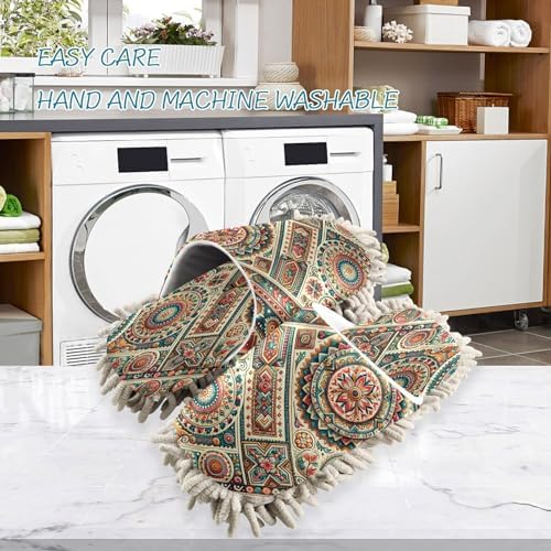 Zhirexin Mandala Kitchen Cleaning Slippers