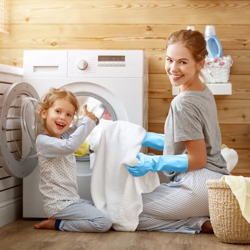 KAQ Reusable Rubber Gloves for Dishwashing and Cleaning 1