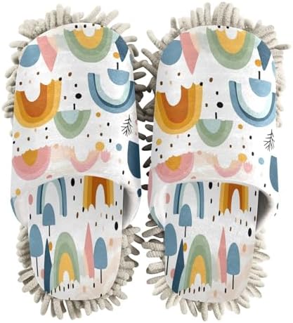 Zhirexin Microfiber Mop Slippers for House Cleaning