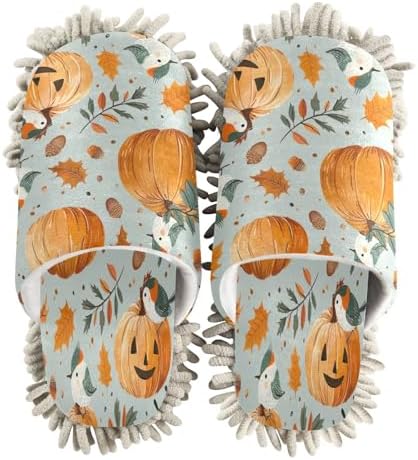 Zhirexin Microfiber Mop Slippers for House Cleaning 1