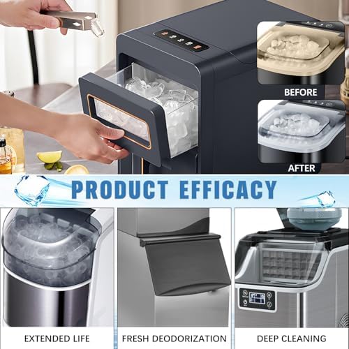 EHENiZ Ice Maker Descaler Cleaner Tablets 12-Pack for Clear Ice