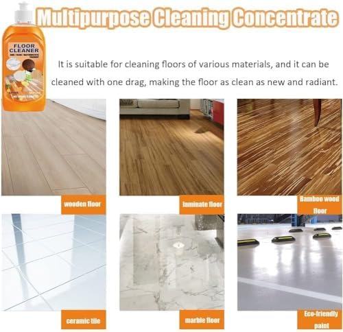 Biaoyun 2PCS Floor Orange Multipurpose Cleaner