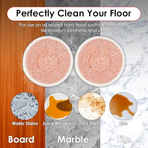 12 Pack Bissell SpinWave Replacement Mop Pads