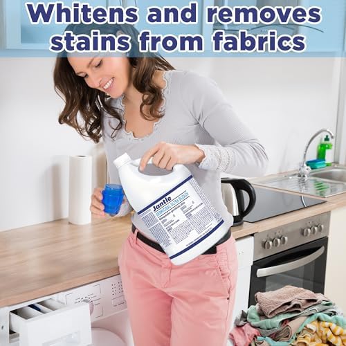 Jantle Bleach Cleaner 1 Gallon Bottle Bulk Buy 12