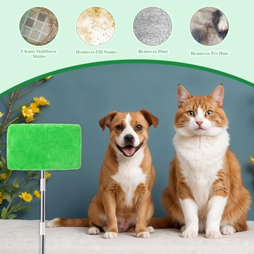 2 Pack Reusable Swiffer Mop Pads - Washable Durable 1