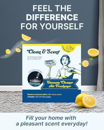 Citrus Vacuum Deodorizer Beads Pack of 5