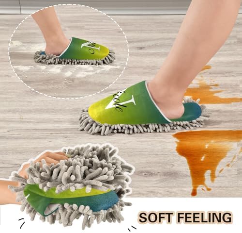 RunningBear Custom Mop Slippers with Microfiber Pad
