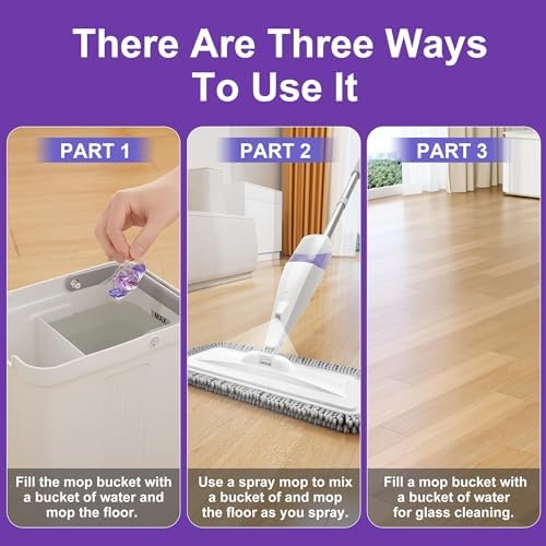 JOYMOOP Floor Cleaner Pods 30 PCS for Mopping