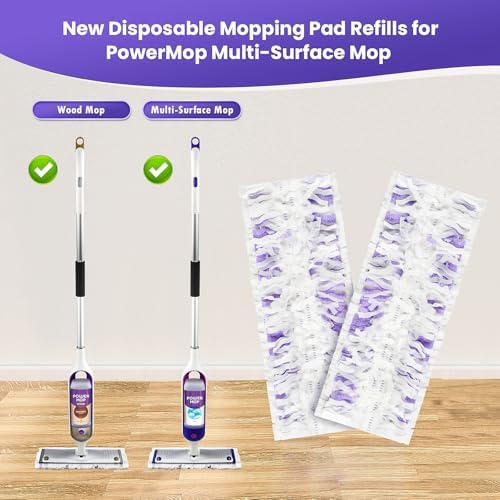 25 Pack Power Mop Pad Refills for Swiffer