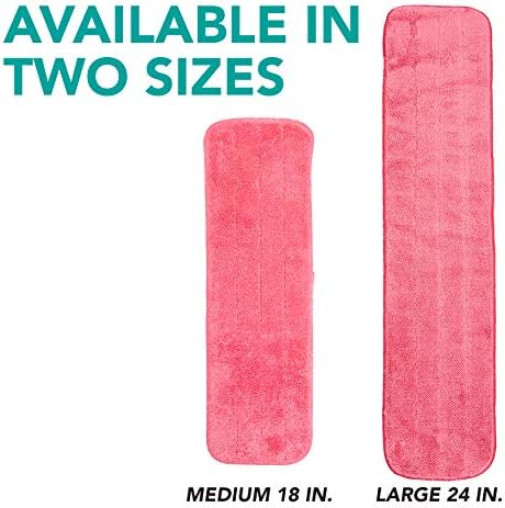 Arkwright Replacement Mop Pads - Pack of 12 18 in Red
