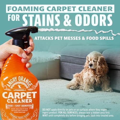 ANGRY ORANGE Foaming Carpet Cleaner - 24 oz