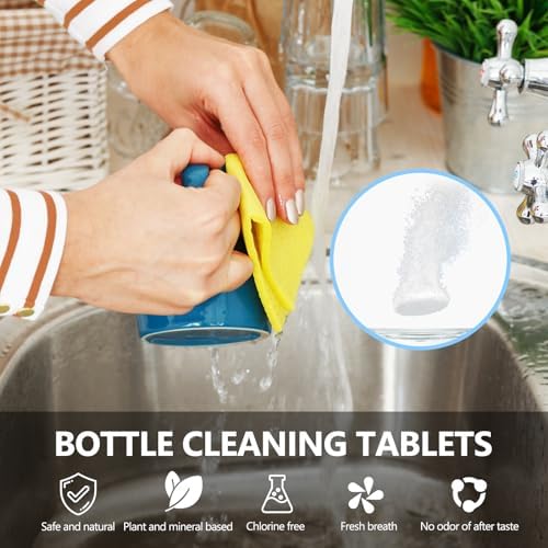 USKICH Water Bottle Cleaning Tablets - 48 Pack 1