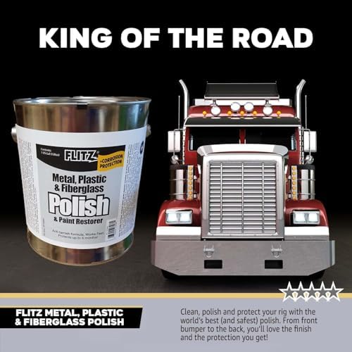 Flitz Multi-Purpose Metal Polish Paste - 1 Gallon USA-Made