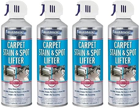 Blue Magic Carpet Stain Spot Lifter - 22 oz Pack of 4