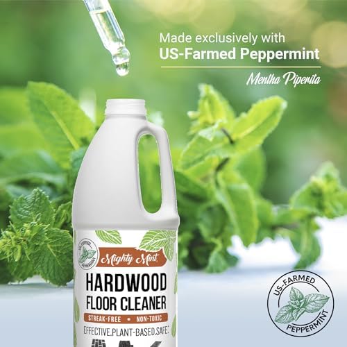 Mighty Mint Hardwood Floor Cleaner 32oz Non-Toxic