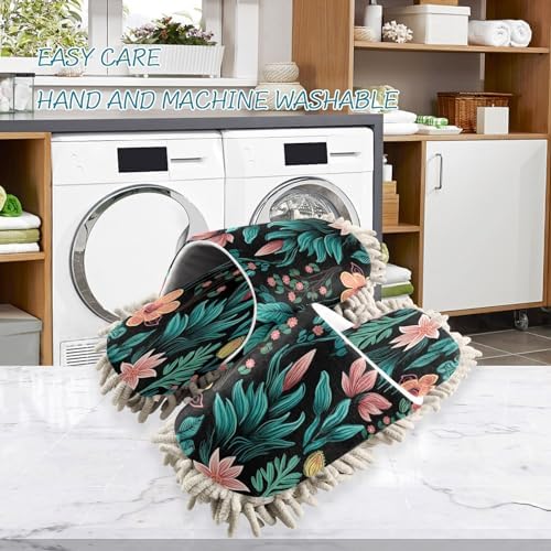 Zhirexin Comfort Cleaning Slippers with Microfiber Mop Pad