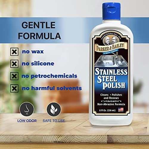 Parker Bailey Stainless Steel Polish - 100 Safe Effective