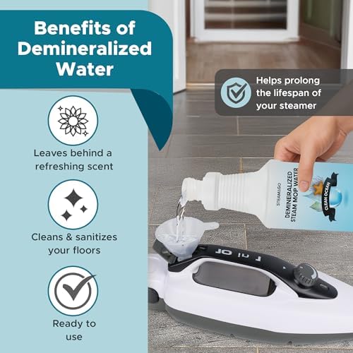 Steam Go Demineralized Water - 32oz Ready to Use
