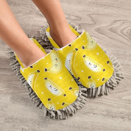 Zhirexin Banana Mop Slippers Comfortable Cleaning Shoes