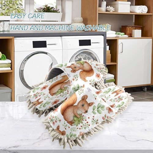 Zhirexin Comfortable Cleaning Slippers with Microfiber Mop Pads