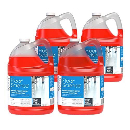 Diversey Floor Science Neutral Cleaner 1 Gallon 4 Pack