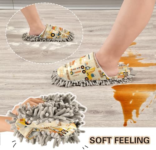 Bulletgxll Mopping Slippers for Hardwood Floor Cleaning