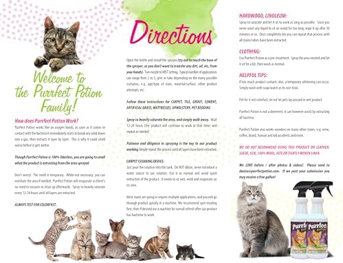 Purrfect Potion CATastrophe Remover 32oz Spray