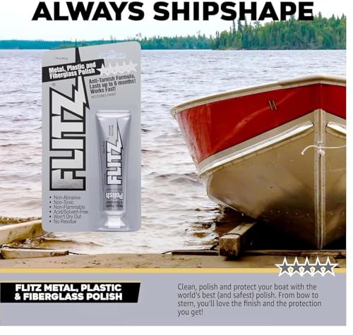 Flitz Multi-Purpose Metal Polish Paste 176oz Tube