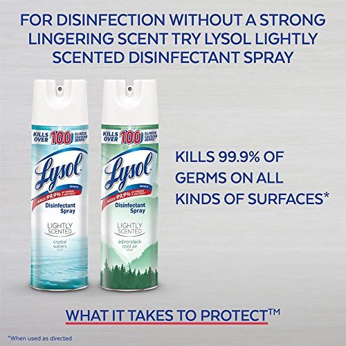 Lysol Disinfectant Spray Lemon Breeze 125oz 1