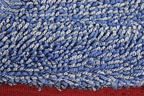 CleanAide All-Purpose Mega Microfiber Mop Pads 6-Pack Red 1