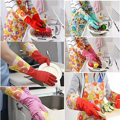Aixingyun Dishwashing Rubber Gloves 3 Pairs