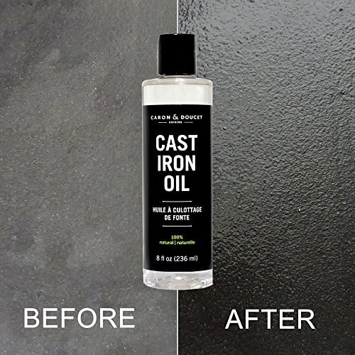 CARON DOUCET Cast Iron Oil - 8oz Food Grade Plant-Based